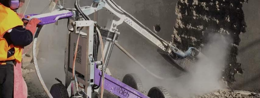 برش بتن با آب فشار قوی