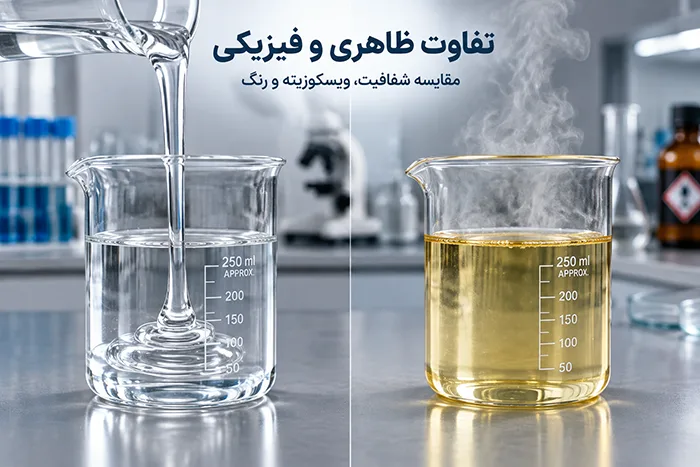 تفاوت ظاهری اسید سولفوریک و اسید نیتریک (چگونه در یک نگاه تشخیص دهیم؟)