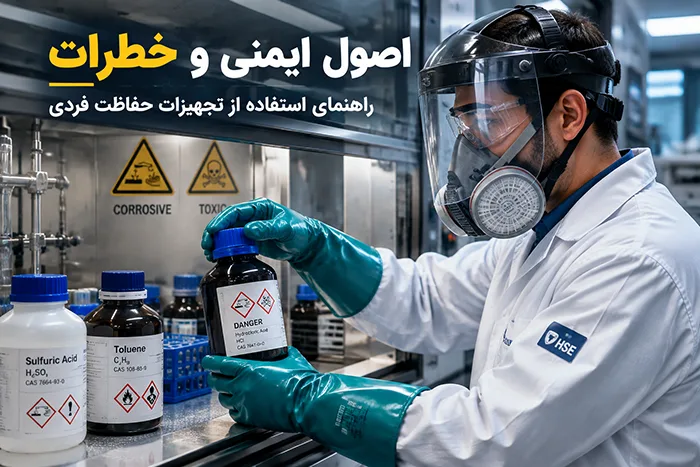 مقایسه خطرات، نگهداری و نکات ایمنی (HSE)